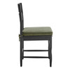 Jax Oak Wood Dining Chair With Wavy Razor Back and Cushion Set of 2 by Modway / EEI-7798