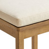 Jax Oak Wood Dining Chair With Wavy Razor Back and Cushion Set of 2 by Modway / EEI-7798