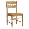 Jax Oak Wood Dining Chair With Wavy Razor Back Set of 2 by Modway / EEI-7799
