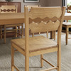 Jax Oak Wood Dining Chair With Wavy Razor Back Set of 2 by Modway / EEI-7799