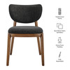 Fenwick Fabric Dining Chairs Set of 2 by Modway / EEI-7800