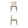 Fenwick Fabric Dining Chairs Set of 2 by Modway / EEI-7800
