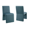 Emory Performance Velvet Dining Side Chair Set of 2 by Modway / EEI-7826