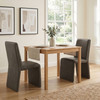 Emory Vegan Leather Dining Side Chair Set of 2 by Modway / EEI-7827