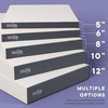 Mila 12" Queen Mattress by Modway / MOD-7104