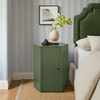 Kade Faceted Semi-Gloss Side Table by Modway / MOD-7342