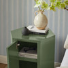 Kade Faceted Semi-Gloss Side Table by Modway / MOD-7342