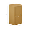 Kade Faceted Semi-Gloss Side Table by Modway / MOD-7342