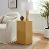 Kade Faceted Semi-Gloss Side Table by Modway / MOD-7342