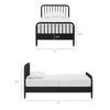 Arlette Twin Size Wood Spindle Bed Frame by Modway / MOD-7359