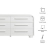 Bellamy Curved 6-Drawer Dresser by Modway / MOD-7379