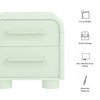 Bellamy Curved 2-Drawer Nightstand by Modway / MOD-7385
