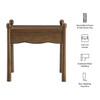 Darcy Wood Nightstand or Side Table by Modway / MOD-7386