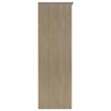 Canova 3-door Bedroom Wardrobe Storage Cabinet Armoire Latte / CS-950445