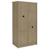 Cassara 2-door Bedroom Wardrobe Storage Cabinet Armoire Latte / CS-950446