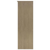 Cassara 2-door Bedroom Wardrobe Storage Cabinet Armoire Latte / CS-950446