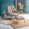 Zusa Accent Chair & Ottoman / AC02381