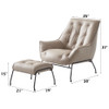 Zusa Accent Chair & Ottoman / AC02381
