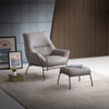 Jabel Accent Chair & Ottoman / AC02385