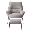 Jabel Accent Chair & Ottoman / AC02385