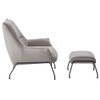 Jabel Accent Chair & Ottoman / AC02385