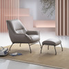 Jabel Accent Chair & Ottoman / AC02385