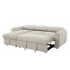 Nuriel Reversible Sectional Sofa w/Sleeper & Storage / LV07550