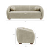 Holland 85" Vegan Leather Sofa by Modway / EEI-7742