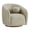 Holland Swivel Vegan Leather Armchair by Modway / EEI-7743