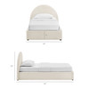 Resort Twin Arched Performance Velvet Storage Platform Bed Frame by Modway / MOD-7343