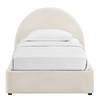 Resort Twin Arched Performance Velvet Storage Platform Bed Frame by Modway / MOD-7343