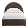 Resort Twin Arched Performance Velvet Storage Platform Bed Frame by Modway / MOD-7343
