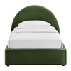 Resort Twin Arched Performance Velvet Storage Platform Bed Frame by Modway / MOD-7343