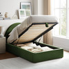 Resort Twin Arched Performance Velvet Storage Platform Bed Frame by Modway / MOD-7343