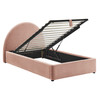 Resort Twin Arched Upholstered Fabric Storage Platform Bed Frame by Modway / MOD-7344