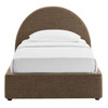 Resort Twin Arched Upholstered Fabric Storage Platform Bed Frame by Modway / MOD-7344