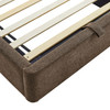 Resort Twin Arched Upholstered Fabric Storage Platform Bed Frame by Modway / MOD-7344