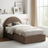 Resort Twin Arched Upholstered Fabric Storage Platform Bed Frame by Modway / MOD-7344