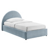 Resort Twin Arched Upholstered Fabric Storage Platform Bed Frame by Modway / MOD-7344
