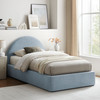 Resort Twin Arched Upholstered Fabric Storage Platform Bed Frame by Modway / MOD-7344