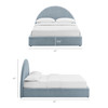 Resort Full Arched Upholstered Fabric Storage Platform Bed Frame by Modway / MOD-7346
