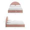 Resort Queen Arched Upholstered Fabric Storage Platform Bed Frame by Modway / MOD-7348