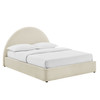 Resort Queen Arched Upholstered Fabric Storage Platform Bed Frame by Modway / MOD-7348