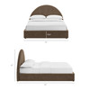 Resort Queen Arched Upholstered Fabric Storage Platform Bed Frame by Modway / MOD-7348