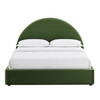 Resort King Arched Performance Velvet Storage Platform Bed Frame by Modway / MOD-7349