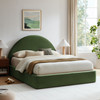 Resort King Arched Performance Velvet Storage Platform Bed Frame by Modway / MOD-7349