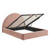 Resort King Arched Upholstered Fabric Storage Platform Bed Frame by Modway / MOD-7350