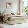 Resort King Arched Upholstered Fabric Storage Platform Bed Frame by Modway / MOD-7350