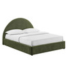 Resort King Arched Upholstered Fabric Storage Platform Bed Frame by Modway / MOD-7350