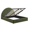 Resort King Arched Upholstered Fabric Storage Platform Bed Frame by Modway / MOD-7350